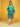 EWU22V1-23638 Unstitched Green Embroidered Lawn 1 Piece