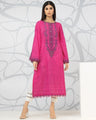 EWU22V1-23704 Unstitched Pink Embroidered Lawn 1 Piece