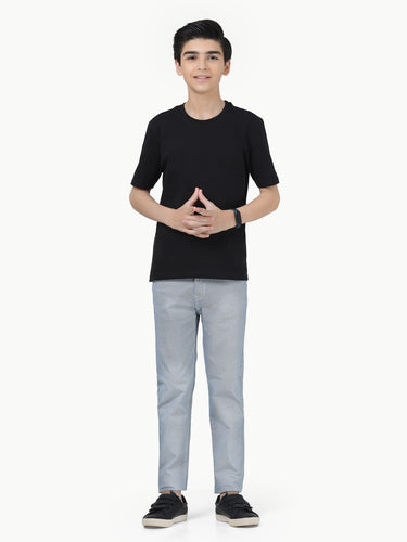Boy's Light Blue Chino Pant - EBBCP23-014