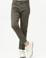 Boy's Olive Chino Pant - EBBCP23-027