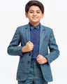 Boy's Teal Coat Pant - EBTCPC22-4487