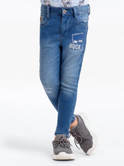 Boy's Blue Denim Pant - EBBDP23-016