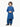 Boy's Royal Blue Kurta Shalwar - EBTKS23-3831