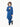 Boy's Royal Blue Kurta Shalwar - EBTKS23-3831