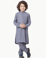 Boy's Light Purple Kurta Shalwar - EBTKS23-3853