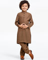 Boy's Mehndi Kurta Shalwar - EBTKS23-3895