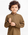 Boy's Mehndi Kurta Shalwar - EBTKS23-3898