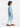Boy's Ice Blue Kurta - EBTK23-3888