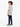Boy's White & Black Polo Shirt - EBTPS23-008