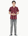 Boy's Purple Shirt - EBTS22-27411
