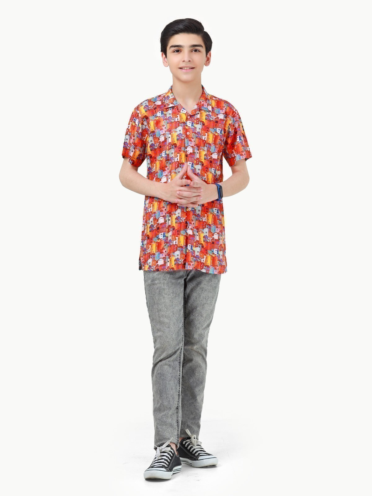 Boy's Multi Shirt - EBTS22-27438