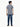 Boy's Navy & White Shirt - EBTS23-27416