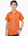 Boy's Orange Shirt - EBTS23-27421