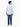Boy's White & Blue Shirt - EBTS23-27436