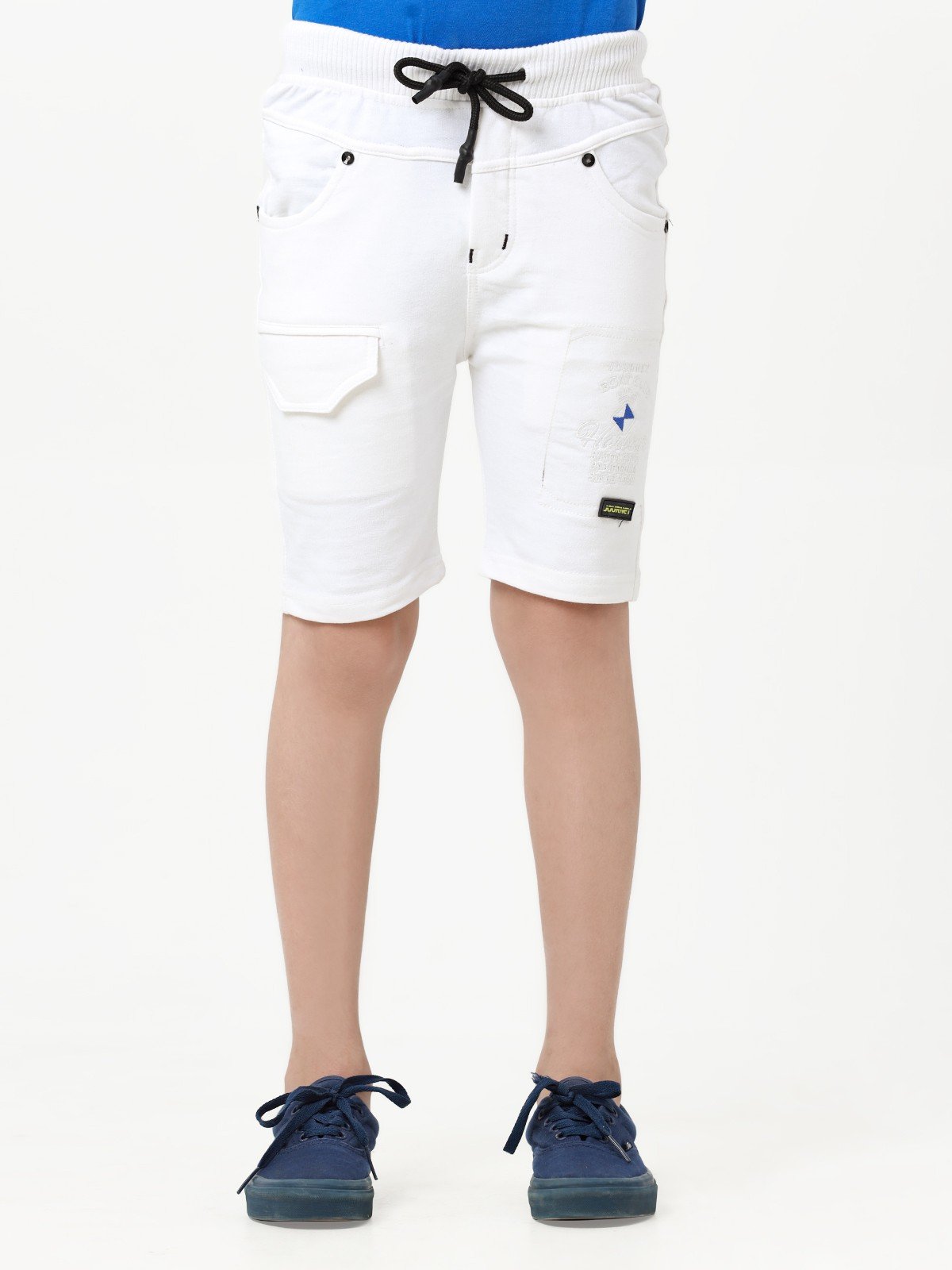 Boy's White Shorts - EBBSK23-026