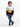 Boy's White & Black Sweatshirt - EBTSS23-001