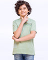 Boy's Mint Green T-Shirt - EBTTS23-008