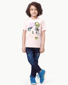 Boy's Peach T-Shirt - EBTTS23-015