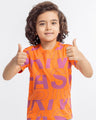 Boy's Light Orange T-Shirt - EBTTS23-023