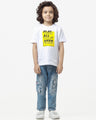 Boy's White T-Shirt - EBTTS23-040