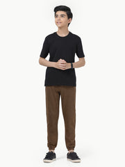 Boy's Olive Trouser - EBBT23-027