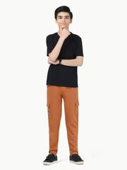 Boy's Light Rust Trouser - EBBT23-035