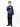 Boy's Royal Blue & Navy Waist Coat Suit - EBTWCSC22-016
