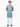 Boy's Off White & Teal Waist Coat Suit - EBTWCS23-25170