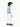 Boy's Blue & White Waist Coat Suit - EBTWCS23-25173
