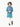 Boy's Blue Multi Waist Coat Suit - EBTWCS23-25176
