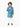 Boy's Blue Multi Waist Coat Suit - EBTWCS23-25176