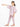 Girl's Pink & White Co-Ord Set - EGTCS23-003