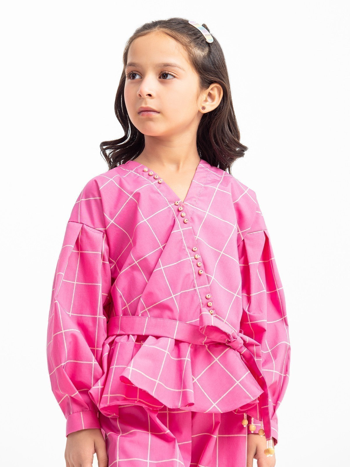 Girl's Pink Co-Ord Sets - EGTCS23-005