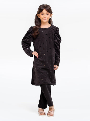 Girl's Black Co-Ord Sets - EGTCS23W-013