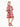 Girl's Red & White Frock - EGTF22-200025