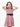 Girl's Red & White Frock - EGTF23S-200035