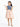 Girl's Denim Blue Frock - EGTF23S-200036