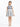 Girl's Black & Grey Frock - EGTF23S-200041