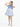 Girl's Blue Frock - EGTF23S-200043