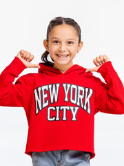 Girl's Red Hoodie - EGTH23-006