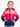 Girl's Lt-Blue & Pink Jacket - EGTJP22-002