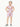 Girl's Light Pink Jumpsuit - EGTJS22-016