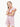 Girl's Light Pink Jumpsuit - EGTJS22-016