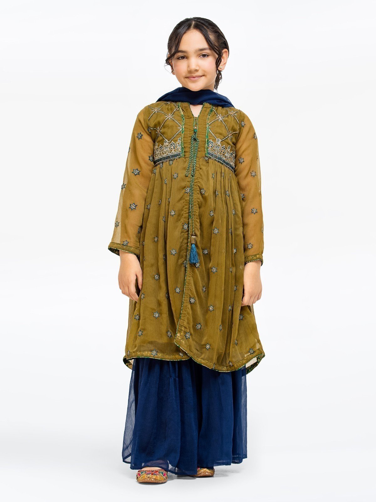 Girls Pishwas - Timeless Elegance for Little Princesses – edenrobe Pakistan