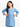 Girl's Mid Blue Pret - EGTKE23-70710ST