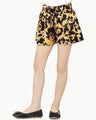 Girl's Yellow & Black Shorts - EGBS22-033