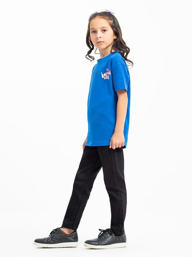 Girl's Royal Blue Top - EGTK23-035