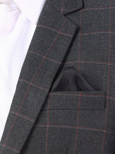 Men's Dark Grey Blazer - EMTB22-6798