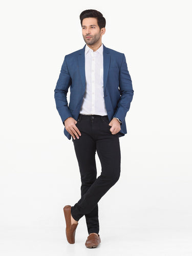 Men's Navy Blue Blazer - EMTB22-6800