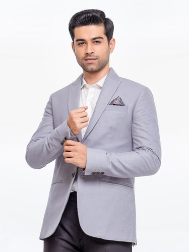 Men's Light Grey Blazer - EMTB23W-6843